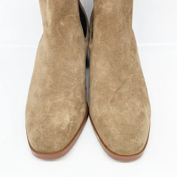 Steve Madden Women's Rhiannon Chelsea Boot Cognac Suede Size 10M - Picture 10 of 15